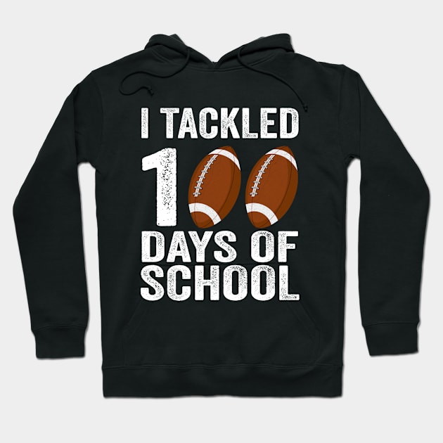 I tackled 100 days school Hoodie by Crayoon